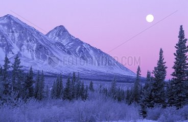 Kluane Range dans le Yukon au Canada