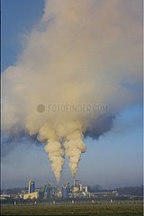Fabriken  die Verschmutzung der Verschmutzung der Dämpfe ablehnen