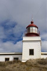 Lighthouse of Punta do Pargo on Madeira island Portugal
