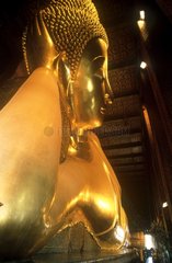 Bangkok  Bouddha couché à Wat Pho