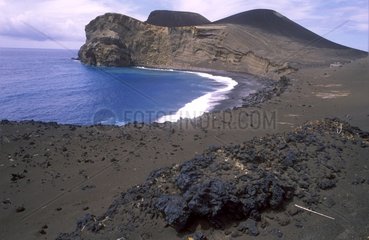 Volcano of Capelinhos Island of Faial Azores