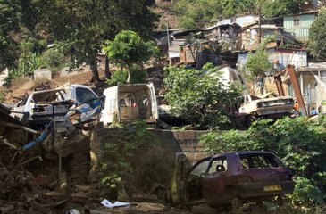 Shantytown to Mamoudzou Mayotte