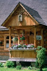 Zakopane  maison traditionnelle en bois