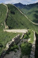 Great Wall of China in the north of Beijing Hanghua China
