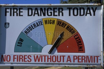 NSW Australia Bush Fireboard -Risiko