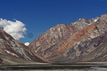 Berge rund um Rangdum Ladakh India