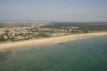 Petit Sergent Beach at Lebois Plage Ré Island France