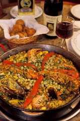 Brazilian culinary  Caldeirada  Cul fish and shellfisf stew  sea food stew  a kind of chowder. Restaurant  food  traditional cuisine  cookery  delicious  Brazil.