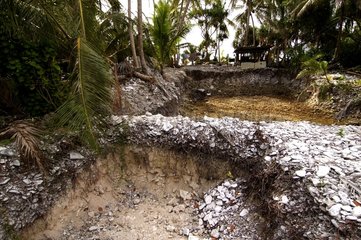 Korail Probe für Konstruktionen Funufuti Tuvalu