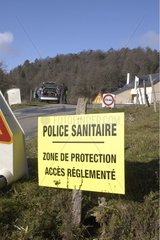 Schutzzone bei der Zucht in Frankreich