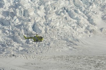 Huntress Glacier Helicopter Livingston Island South Shetland