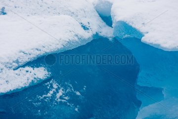 Blue ice Antarctica