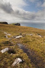 Point of Stoer in the Atlantic in Scotland