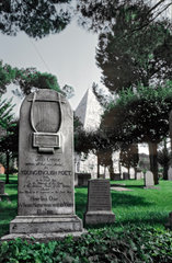 Italy  Rome  Protestant cemetery. Grave of poet John Keats (1795-1821)