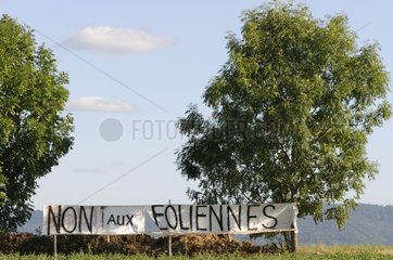 Banner anti-wind Franche-Comte France