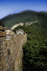 The great Wall of China in Mutianyu