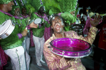 Samba Schools Parade  carnival  Rio de Janeiro  Brazil.