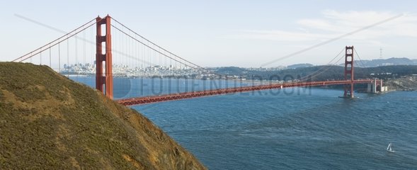 The Golden Gate Bridge in San Francisco California USA