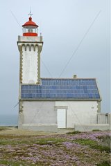 Lighthouse of Pointe des Poulains Belle-Ile-en-Mer France