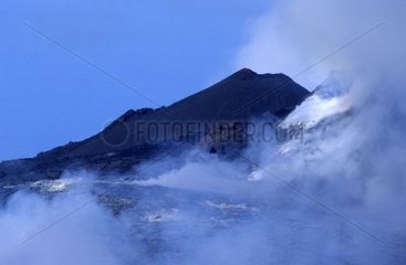 Eruption of the Piton of the Furnace île de la Réunion