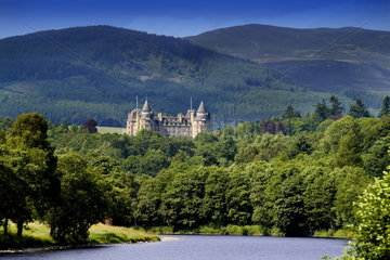 Beautiful Scottish Castle now the famous exclusive Atholl Palace Hotel in Pitlochry Scotland