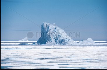 Iceberg à Cap Sherard à la fin juin