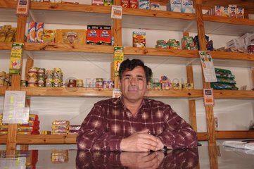 In seinem Patagonia Argentinien -Laden ansprechen
