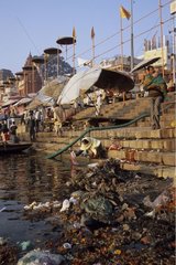 Pollution du Gange Inde