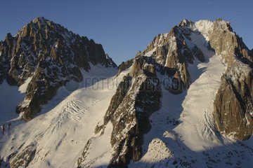 Aiguilles d'Argentiere et du Chardonnet Massif du Mont Blanc