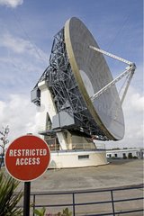 Satellite dish in Futureworld Goonhilly UK