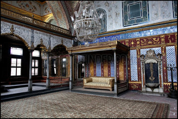 Interieurs vanTokapi in Istanbul