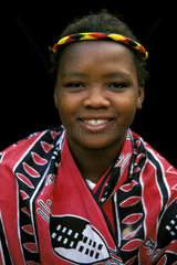 Portrait of a tribal woman