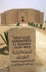 Egypte  Cimetière allemand  El ALAMEIN 1939-45