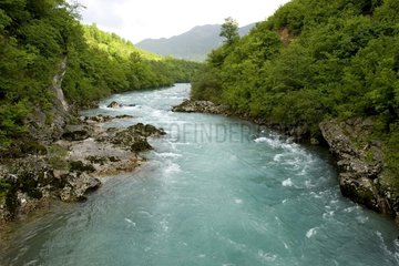 Rivière Neretva en amont de Konjic