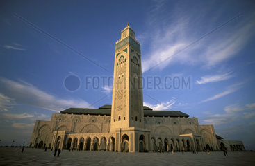 Casablanca  the great mosque of Hassan II