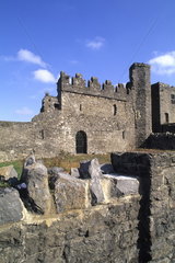 Old Swords castle built in 1060 in Swords Ireland