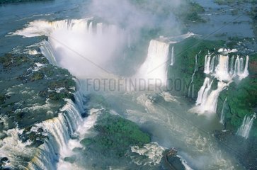 Les chutes d'Iguaçu  lieu du tournage du film Mission