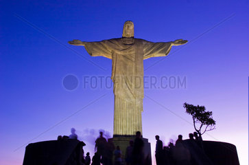 Christ the Redeemer (Portuguese: Cristo Redentor)  is a statue of Jesus Christ in Rio de Janeiro  Brazil and is located at Corcovado mountain in the Tijuca Forest National Park overlooking the city. Named one of the New Seven Wonders of the World in a lis