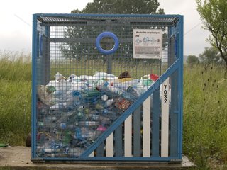 BAC-Recycling-Plastikflaschen Haute-Saone