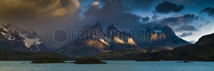 Cuernos del Paine in the Torres del Paine NP Chile