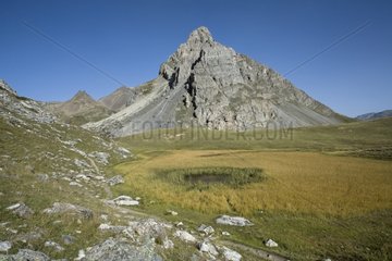 Crête du Queyrellin at Névache Hautes-Alpes France
