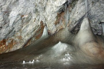 Gletscherfossilienhöhle von Scarisoara Apuseni Mountains Rumänien