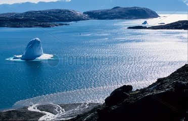 Eisberge im Ofjord Grönland