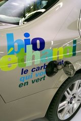 Autofunktion mit Biokarburant des Typs Ethanol Frankreich