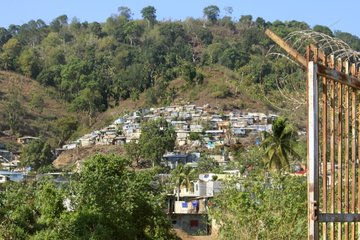 Shantytown nach Mamoudzou Mayotte