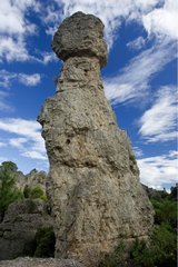 Dolomitischer Gestein im Mourèze Hérault France Circus