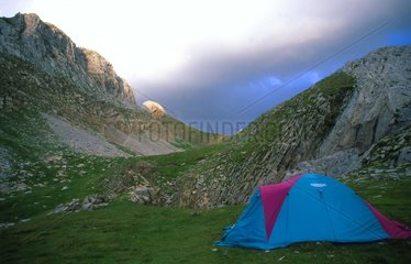 Tente de camping Aragon Espagne