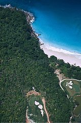 Praslin island Seychelles archipelago