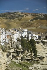 Landschaft in Alhama de Granada Andalusicia Spanien