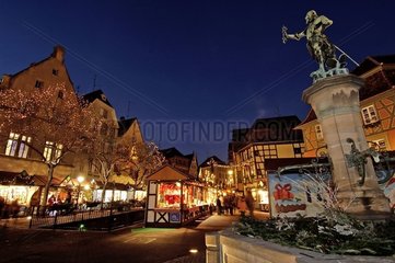 Weihnachtsmarkt in Elsass Haut-Rhin Colmar